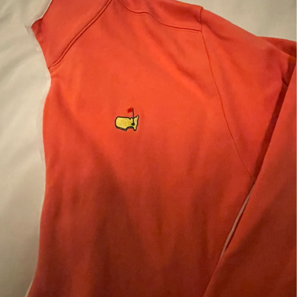 Authentic masters salmon color full zip jacket size XL